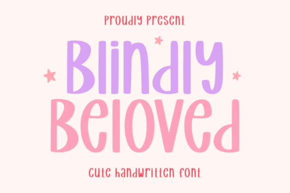 Blindly Beloved: A Whimsical Font for Creative and Practical Uses