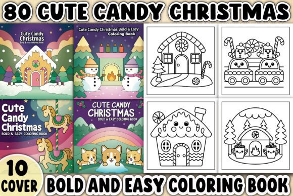 Easy Cute Candy Christmas Coloring Pages: A Strategic Tool for Creativity and Engagement
