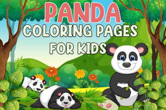 Panda Coloring Pages for Kids: A Creative Adventure with Adorable Black-and-White Bears